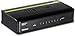 TRENDnet 8-Port Unmanaged Gigabit GREENnet Desktop Switch, 16 Gbps Switching Fabric, TEG-S81g
