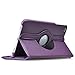 Moonmini 360 Rotation PU Leather Protective Case Cover Pouch for Samsung Galaxy Tab 3 8.0