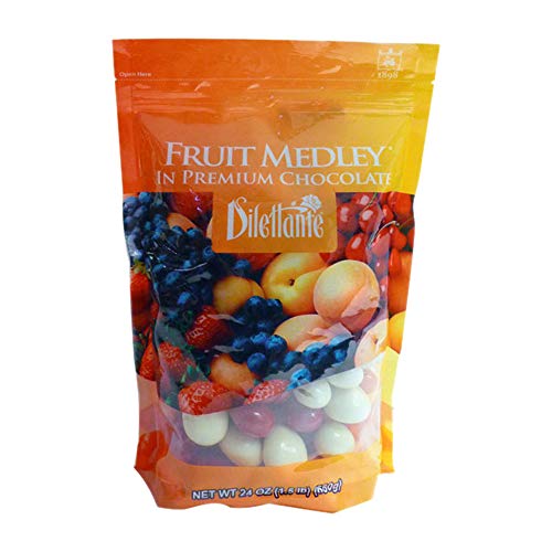 Chocolate Covered Fruit Medley DragÃ©es - 24oz Pouch - by Dilettante
