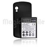 Bastex Samsung Stratosphere SCH-i405 Lithium-Ion Extended Battery with Black Cover 4000mAh