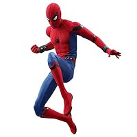 Xiao Yu Marvel Heroes Expedition, HC Back to School Spider-Man 1/6 Real Clothes Height 29.5cm Movable Cloth Doll Decoration