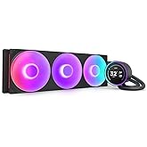 NZXT Kraken Elite 420 RGB 2025 - AIO CPU Liquid Cooler - 420mm Radiator - F420 RGB Core Fan - Customizable 2.72" IPS LCD - NZ