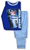 Star Wars Boys Long Sleeved Pajama Set Blue 6 Years