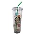 2017 Starbucks Disney Parks Cold Cup Tumbler Version 2 - Venti 24 Fl Oz