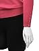 MBJ WSK780 Womens Keep It Classic V Neck Cardigan L Dark_Pink