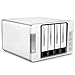 LILIONGTH TerraMaster D4-310 USB3.0 Type C External Hard Drive 4-Bay RAID Enclosure Supports 2 Sets of RAID Storage with 2 USB3.0 HUB’s (Diskless)