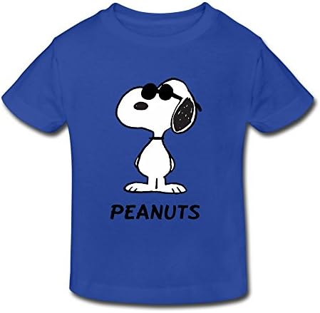 Toddler's Geek Snoopy Peanuts T-shirts Size 3 Toddler RoyalBlue By Mjensen