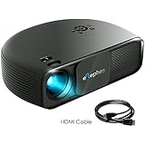 ELEPHAS 1080P HD LED Movie Projector, with 3500 Luminous Efficiency LCD Video Projector Support HDMI USB VGA Amazon Fire TV Smartphone Ideal for Office Home Cinema Entertainment Games Party