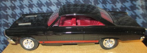 #6715 AMT 1966 Fairlane GT/A, Raven Black 1/25 Scale Plastic Promo,Fully Assembled Model