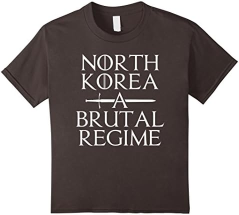 unisex-child North Korea A Brutal Regime t-shirt 10 Asphalt