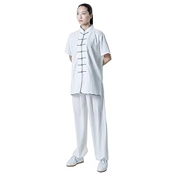 ZooBoo Unisex Short Sleeve Taichi Uniform Summer