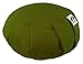 Waterglider International Meditation Cushion (Green Grass) Round, Buckwheat Husk Filled, Floor Pillow or Cushions, Yoga Seat, Zafu, Made in the USA with USA Grown Buckwheat