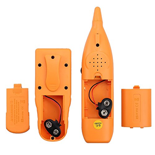 Kamtop Network Tester Anti-interference Wire Tracker with Batteries Earphone And Bag High Sensitive Portable Cable Tracer Tester for LAN Ethernet RJ45 RJ11 - Thumbnail 5