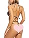 Avidlove Sexy Teddy Lingerie for Women One Piece Halter Lace Babydoll Bodysuit Rose Red S