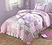 Princess Castles Twin Quilt with Pillow Sham  ~ Pem America 