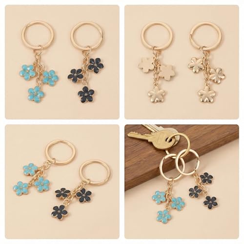 AYEUPZ Gifts for Women Stainless Steel Keychain Engraved Lucky Amulet Motivational Keychain Encouragement Gift Cheer Gift