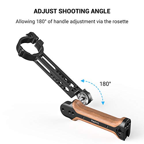 SMALLRIG Adjustable Wooden Handle Hand Grip for DJI Ronin S Gimbal