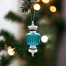 Les Trois Pyramides Christmas tree ornaments for