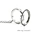 EVERLEAD Living Memory Diamond Cutting Screw Floating Locket 316l Stainless Steel Toughened Glass