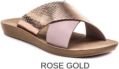 rose gold sandals amazon