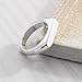 Silpada 'Big Idea' Flat-Top Ring in Sterling Silver, Size 9, Size 9