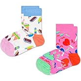Happy Socks Boys' 2-Pack Kids Sweets Sock