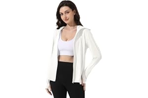 Mingyuezai Women's UPF 50+ Sun Protection Jacket Hooded Lightweight Long Sleeve Sun Shirt for Hiking Outdoor