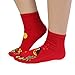 kilofly Japanese Kimono Girl Full Toe Tube Socks Value Pack, Set of 2 Pairs