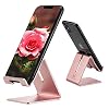 Cell Phone Stand Holder – ToBeoneer Aluminum Desktop Solid Portable Universal Desk Stand Compatible with All Mobile…