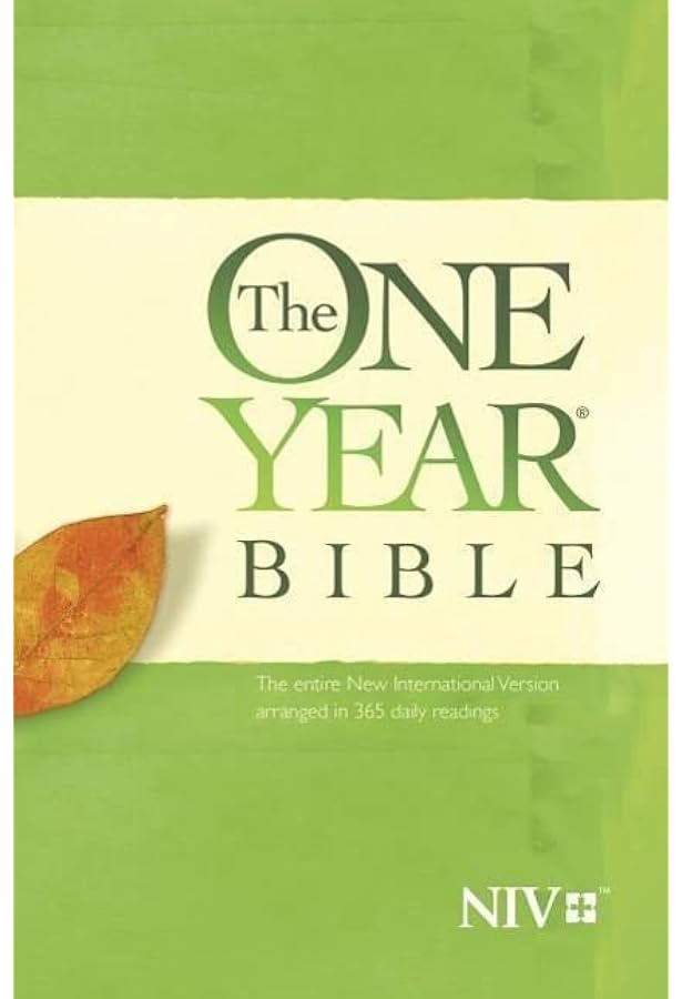 The One Year Bible Niv Softcover Tyndale Amazon Com Books