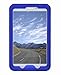 Bobj Rugged Case for Samsung Galaxy Tab 4 8-inch Tablet SM-T330, SM-T331, SM-T335, SM-T337, SM-T337A Other SM-T33 (Not for Tab A 8) - BobjGear Sound Amplification - Kid Friendly (Batfish Blue)