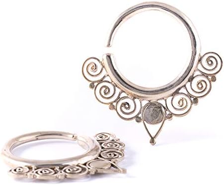 Borneo Ear Weights 2mm Jewelry Stretched Lobe Jewellery (code 17)