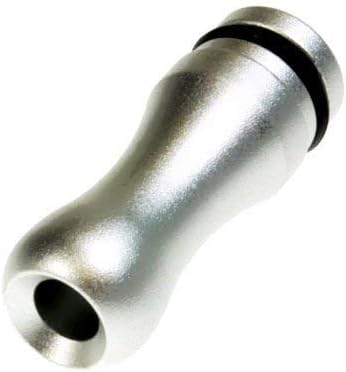 Armerah Baton 510 Drip Tip eCig Mouthpiece Short/Narrow Aluminium/Solid 3 Pack Silver - Image 3