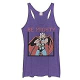 Marvel Classic Thor Be Mighty Womens Graphic Racerback Tank - Fifth Sun