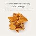 Peeled Snacks Organic Dried Fruit, Mango, 1.23 oz., Pack of 10 –Healthy, Vegan Snacksfor On-the-Go, Lunch and More