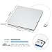 GEEKLIN External CD Drive,USB 3.0 CD/DVD-RW Drive, Slim High Speed CD Player Burner for Macbook Air Pro/Air/iMac and Laptop Desktops Support Windows/Vista/7/8.1/10, Mac OSX