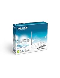 TP LINK N150 ADSL2 + Wireless WiFi Fast Ethernet Modem Router (td w8951nd)