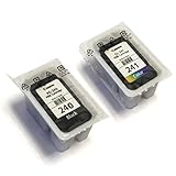 Canon Pixma PG-240 Black & CL-241 Color Ink Cartridges (Bulk Packaging)