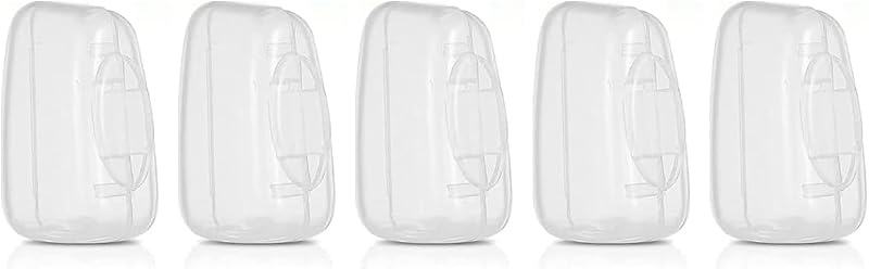 Chikoo Paws & Claws 5 Portable Toothbrush Head Covers - Transparent Case
