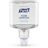 PURELL ES6 Professional Advanced Hand Sanitizer Foam Refill, Fragrance Free, 1200 mL Sanitizer Refill for PURELL ES6 Touch-Free Dispenser (Pack of 2) -  6452-02
