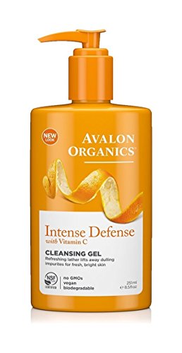 Avalon Organics Intense Defense Cleansing Gel  250ml/8.4 oz