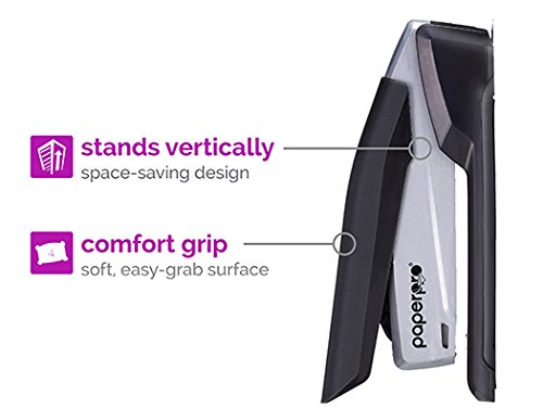 PaperPro Full-Strip Desktop Stapler - Black/Grey