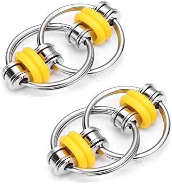 Flippy Fidget Toy Chain Stress Reducer Toy for Autism, ADHD, ADD, Autism Boredom Adults Kids 2 Pack