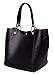 TIBES Fashion Waterproof Shoulder Bag Synthetic Leather Purse and Handbag Red