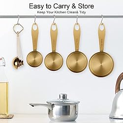 GuDoQi Measuring Cups and Spoons Set of