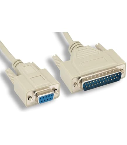 Amazon.com: KENTEK 6 Feet FT DB25 Null Modem Serial Printer Cable