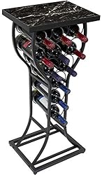 Sorbus® Marble Wine Rack Console Table