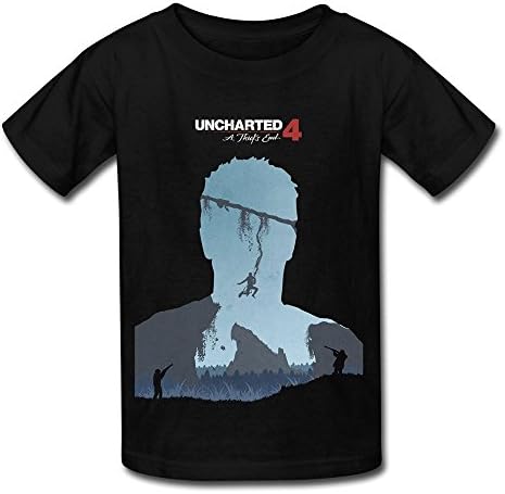 Losnger Kid's Uncharted 4 A Thief's End T Shirt S