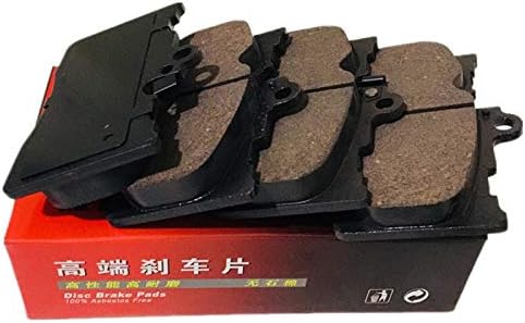 GTBH Car Ceramics Front Brake Pads For Lexus IS350 GS300 GS430 GS450H GS460 D1118 (Color : Black)