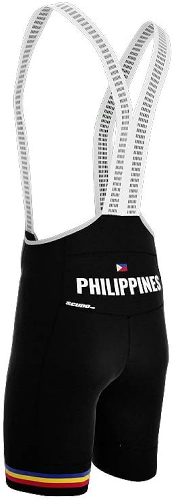 Philippines Code Cycling Pro Bib Shorts Bike for Men: Clothing